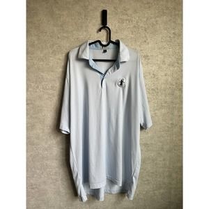Peter Millar 2014 U.S. Open Pinehurst Light Blue Polo Shirt‎ Men's XL